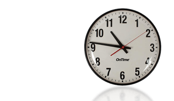 PoE Analogue Wall Clock