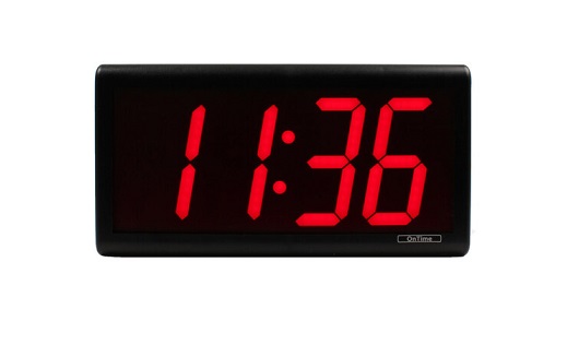 4" network clock