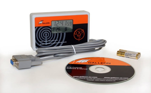 What is supplied with TS-500-MSF network time server